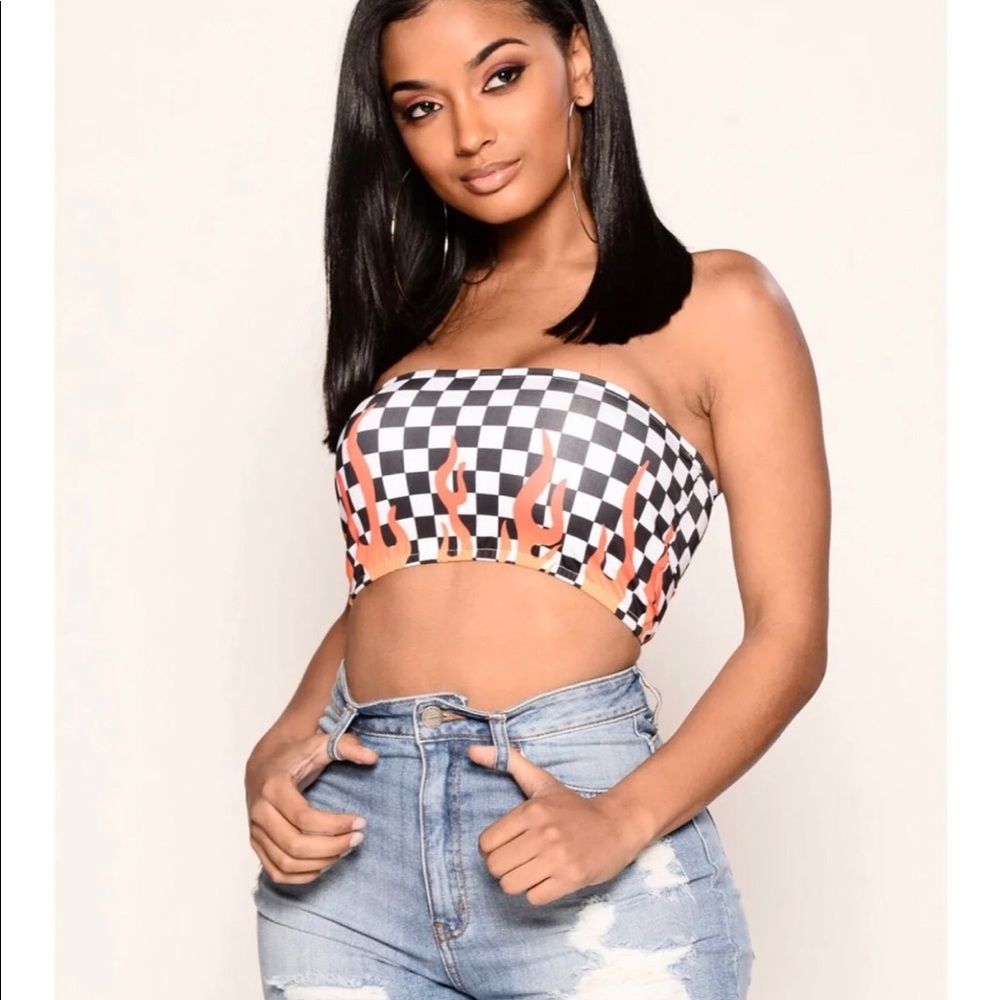 Checkerboard Bandeau